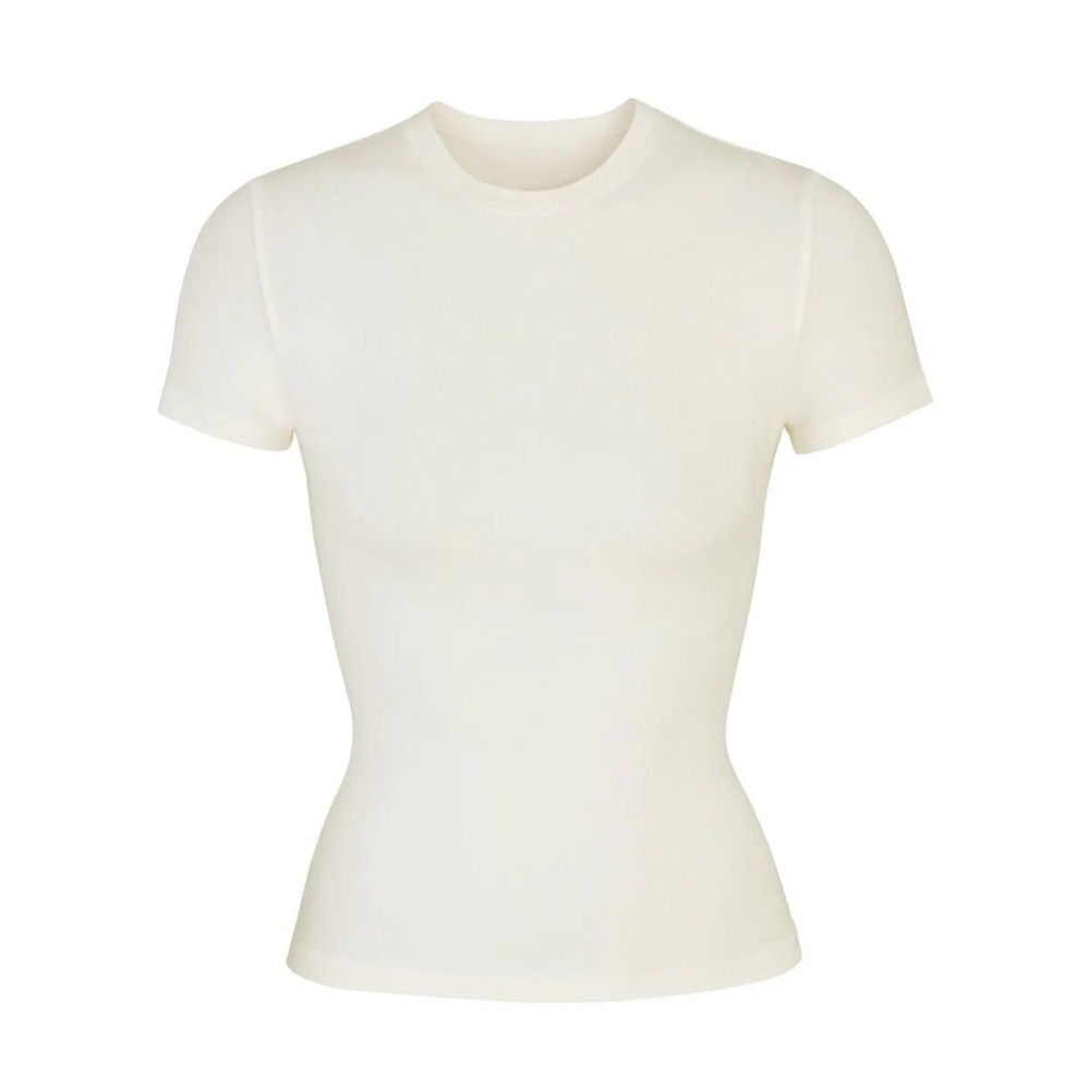Skims cotton jersey t-shirt never worn, xs